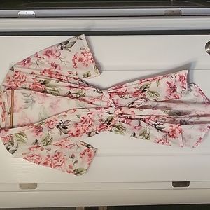 Show Me Your Mumu Robe - gently used - pink, green, white - up to size 16